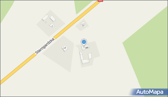 Frank, Kociewska, 8, mapa Frank