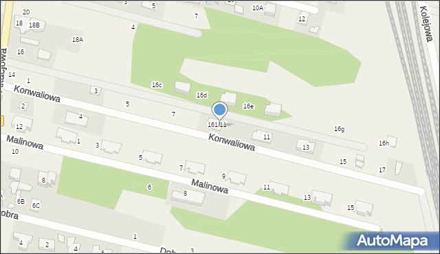 Gabryelin, Konwaliowa, 9, mapa Gabryelin