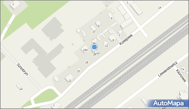 Garbatka-Letnisko, Kolejowa, 16, mapa Garbatka-Letnisko