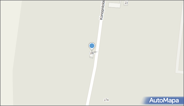 Gąsawa, Konopnickiej Marii, 16c, mapa Gąsawa