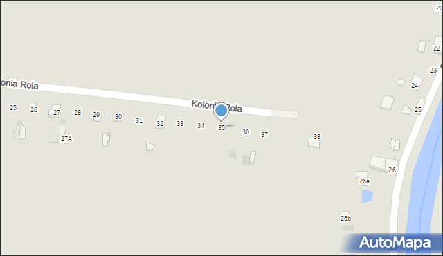 Gdańsk, Kolonia Rola, 35, mapa Gdańska