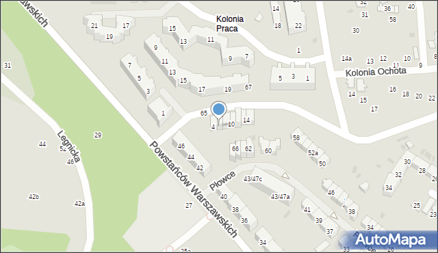 Gdańsk, Kozietulskiego Jana Leona, płk., 6, mapa Gdańska