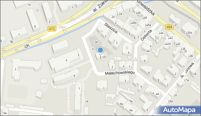 Gdańsk, Kołłątaja Hugo, 2, mapa Gdańska