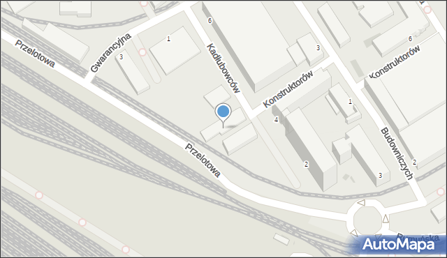 Gdynia, Konstruktorów, 1, mapa Gdyni