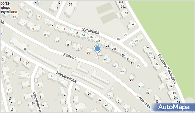 Gdynia, Kopernika Mikołaja, 41, mapa Gdyni