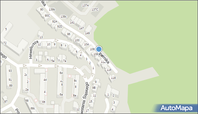 Gdynia, Kopernika Mikołaja, 110, mapa Gdyni