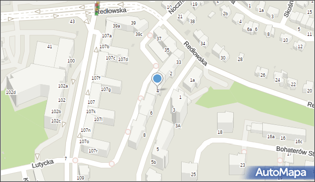 Gdynia, Korczaka Janusza, 4, mapa Gdyni