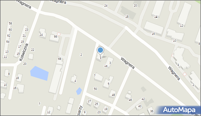 Gdynia, Korsarzy, 1, mapa Gdyni