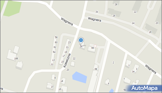 Gdynia, Kotwiczna, 24, mapa Gdyni