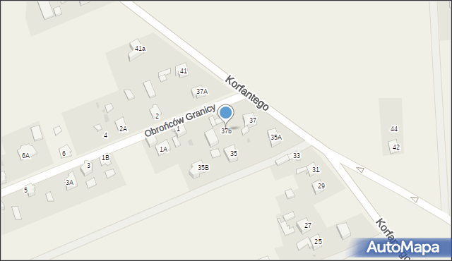 Gierałtowice, Korfantego Wojciecha, 37b, mapa Gierałtowice