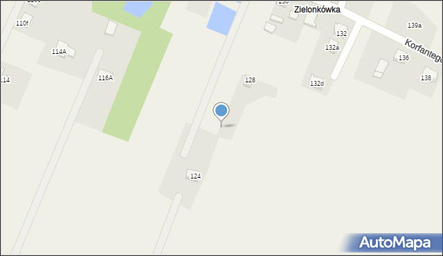 Gilowice, Korfantego Wojciecha, 126, mapa Gilowice
