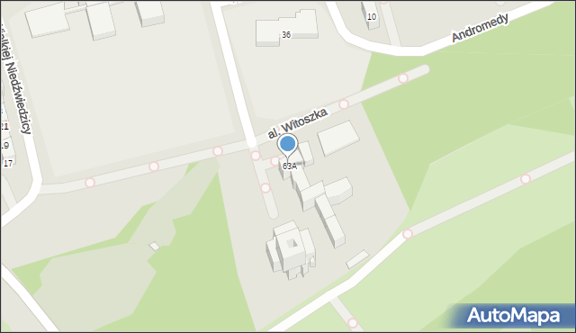 Gliwice, Kopernika Mikołaja, 63A, mapa Gliwic