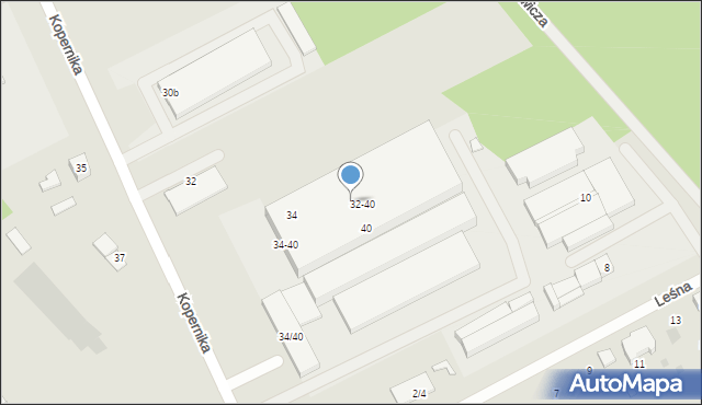 Głowno, Kopernika Mikołaja, 38, mapa Głowno