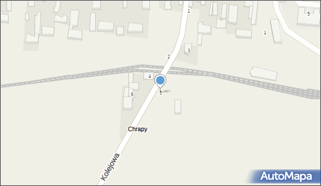 Głuchów, Kolejowa, 5, mapa Głuchów