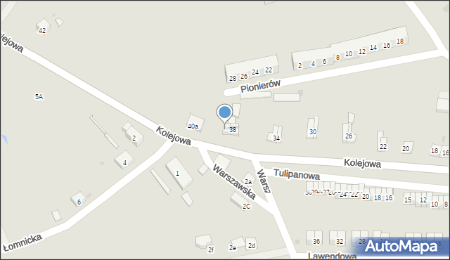 Głuszyca, Kolejowa, 40, mapa Głuszyca