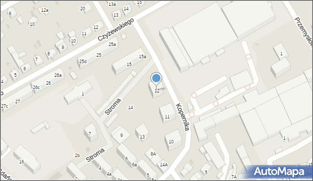 Gniew, Kopernika Mikołaja, 12, mapa Gniew