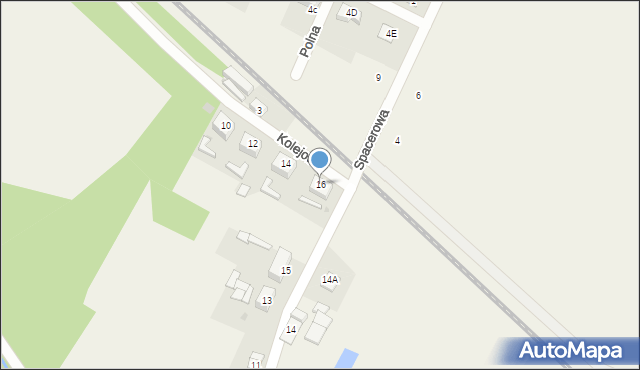 Goczałków, Kolejowa, 16, mapa Goczałków