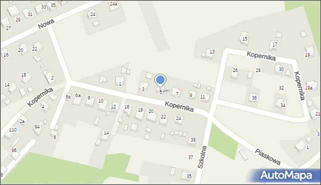 Godów, Kopernika Mikołaja, 5, mapa Godów