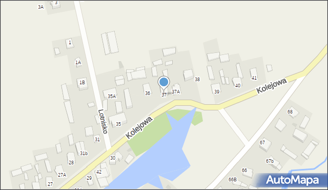 Gołąb, Kolejowa, 37, mapa Gołąb