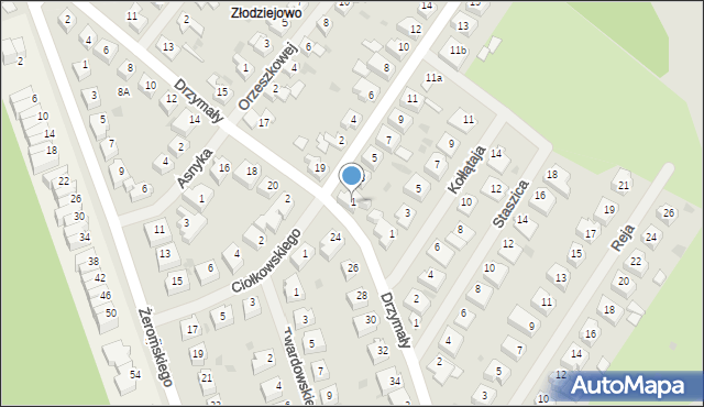 Goleniów, Kopernika Mikołaja, 1, mapa Goleniów