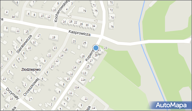 Goleniów, Kopernika Mikołaja, 19, mapa Goleniów