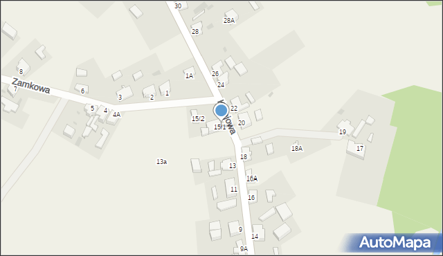 Górki Noteckie, Kolejowa, 15/1, mapa Górki Noteckie