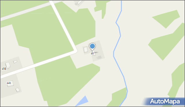 Górki Noteckie, Kolonia Kolejowa, 44, mapa Górki Noteckie