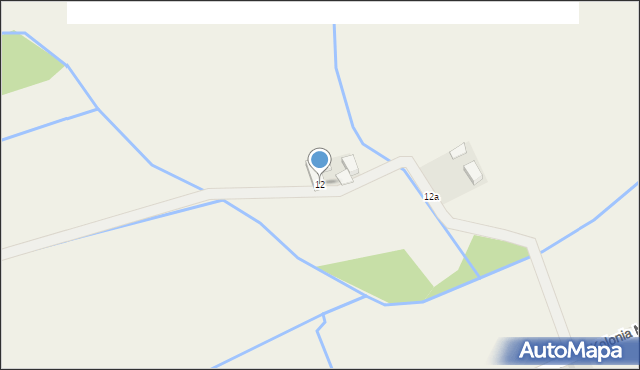 Gorzanów, Kolonia Muszyn, 12, mapa Gorzanów