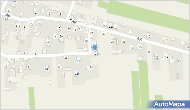 Gorzędów, Konopnickiej Marii, 15, mapa Gorzędów