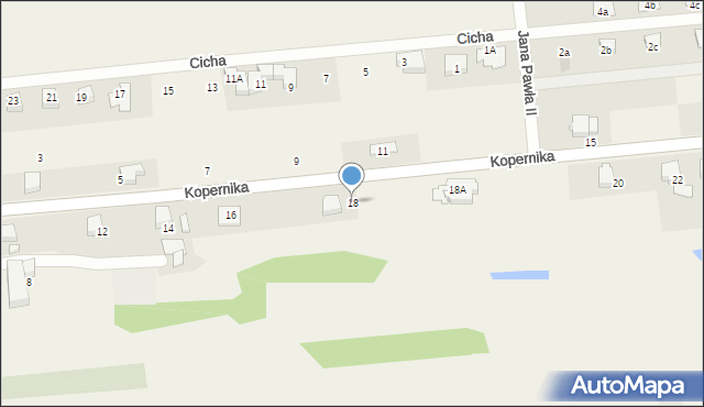 Gorzyce, Kopernika Mikołaja, 18, mapa Gorzyce