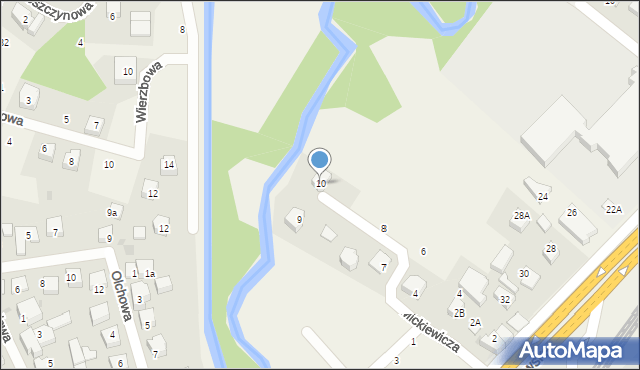 Gościcino, Konopnickiej Marii, 10, mapa Gościcino