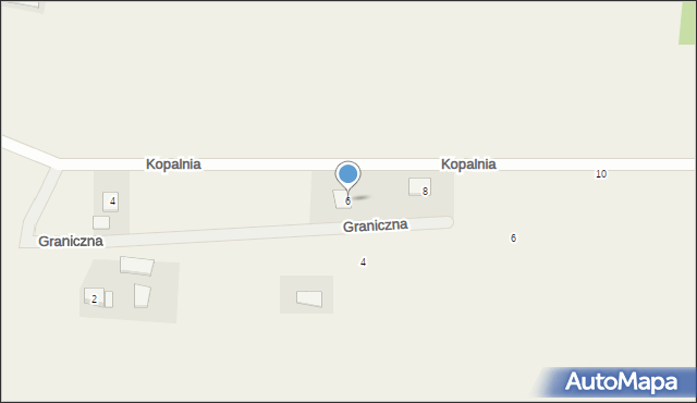 Gościeradz, Kopalnia, 6, mapa Gościeradz