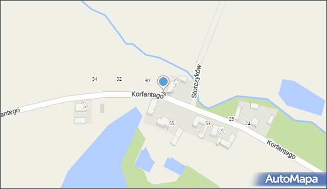 Goszcz, Korfantego Wojciecha, 28, mapa Goszcz