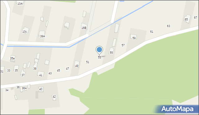 Gózd, Kościelna, 53, mapa Gózd