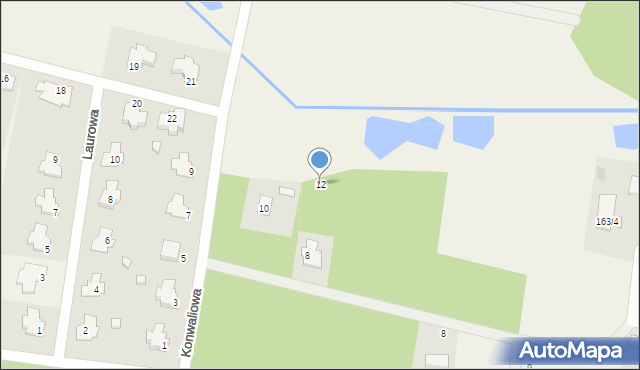 Grabówka, Konwaliowa, 12, mapa Grabówka