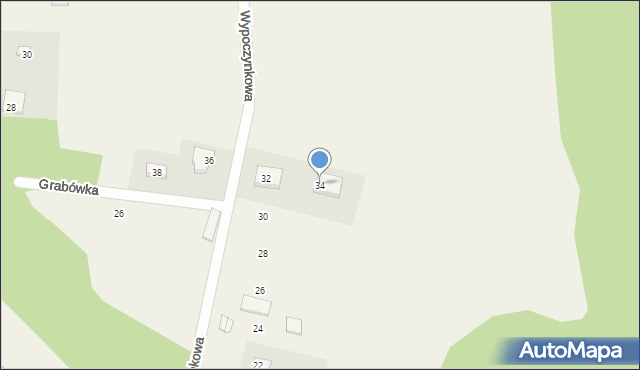 Grabówka, Konwaliowa, 34, mapa Grabówka