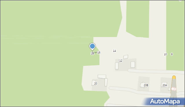 Grębiszew, Kołbielska, 18, mapa Grębiszew