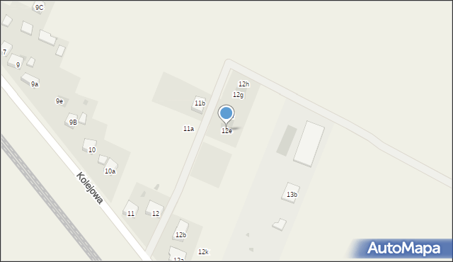 Grębocice, Kolejowa, 12e, mapa Grębocice