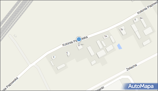Grębocin, Kolonia Papowska, 4, mapa Grębocin