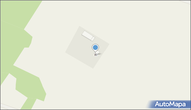 Grochów Włościański, Kolonia, 80, mapa Grochów Włościański