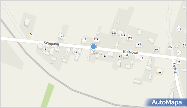 Grodków, Kolejowa, 12, mapa Grodków