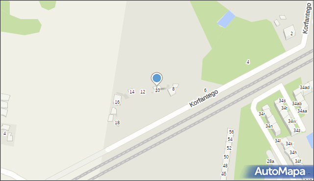Grodzisk Mazowiecki, Korfantego Wojciecha, 10, mapa Grodzisk Mazowiecki