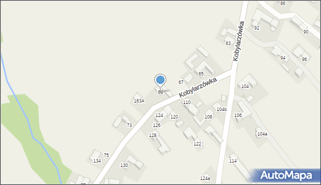 Groń, Kobylarzówka, 69, mapa Groń