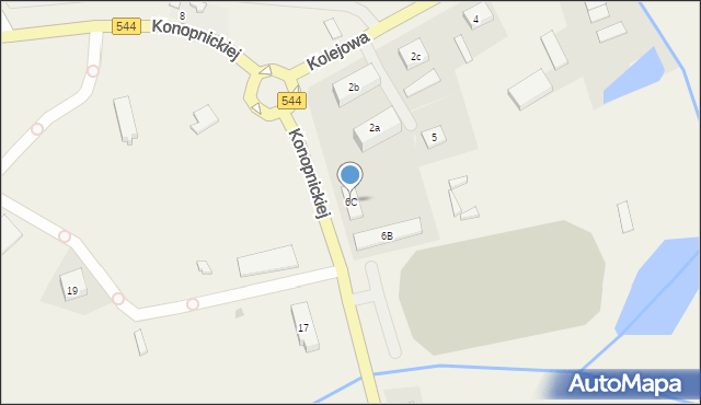 Grudusk, Konopnickiej Marii, 6C, mapa Grudusk