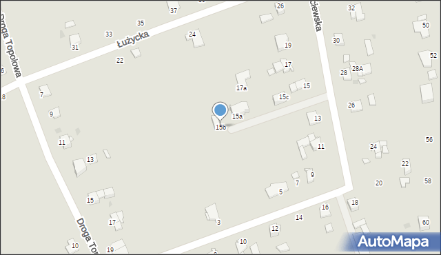 Grudziądz, Kociewska, 15b, mapa Grudziądza