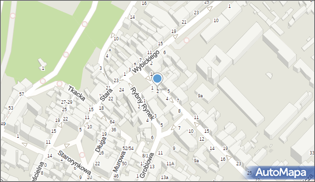 Grudziądz, Kosynierów Gdyńskich, 2, mapa Grudziądza