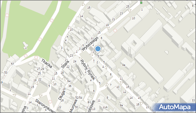 Grudziądz, Kosynierów Gdyńskich, 3, mapa Grudziądza
