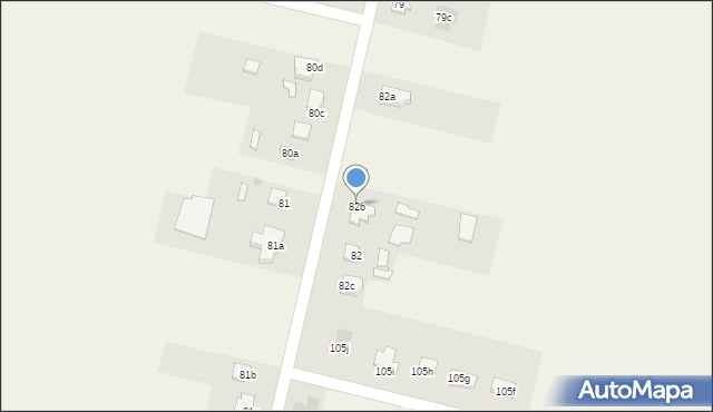 Horodyszcze, Kolorowa, 11, mapa Horodyszcze