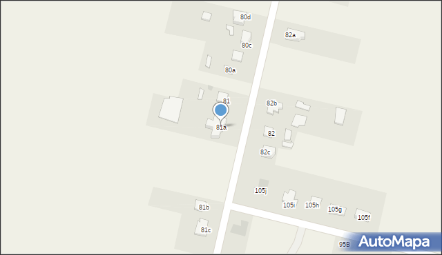 Horodyszcze, Kolorowa, 12, mapa Horodyszcze