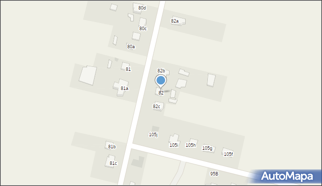 Horodyszcze, Kolorowa, 13, mapa Horodyszcze